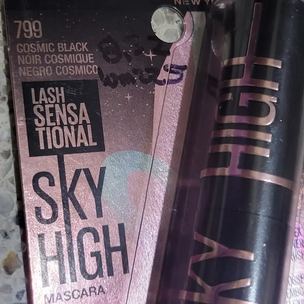 Maybelline Lash Sensational SKY HIGH Cosmic Black 799 Washable Mascara✨️NIP✨️